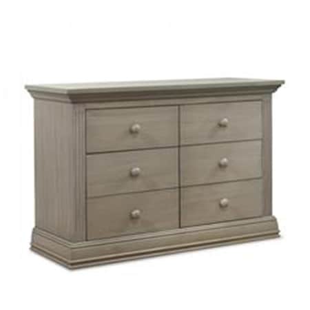 Sorelle Furniture Paxton Double Dresser, Heritage Gray 7360-HG